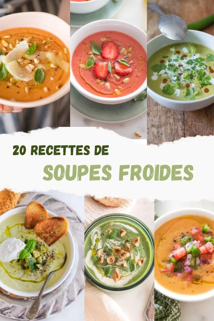 Recettes de soupes froides pour un été rafraîchissant