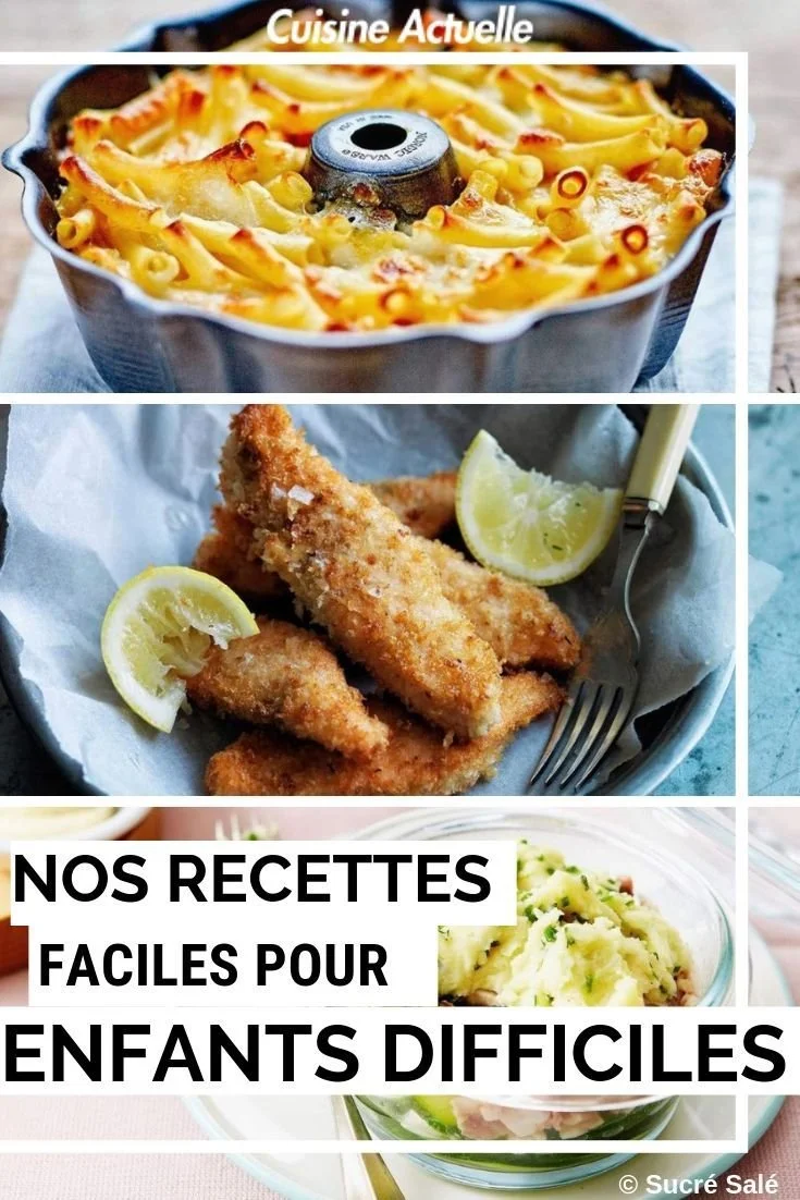 Recettes faciles pour enfants difficiles avec ingrédients colorés et appétissants