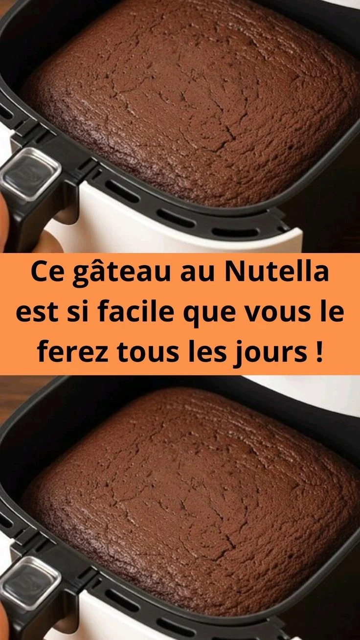 Gâteau au Nutella moelleux et facile à préparer pour les amateurs de chocolat