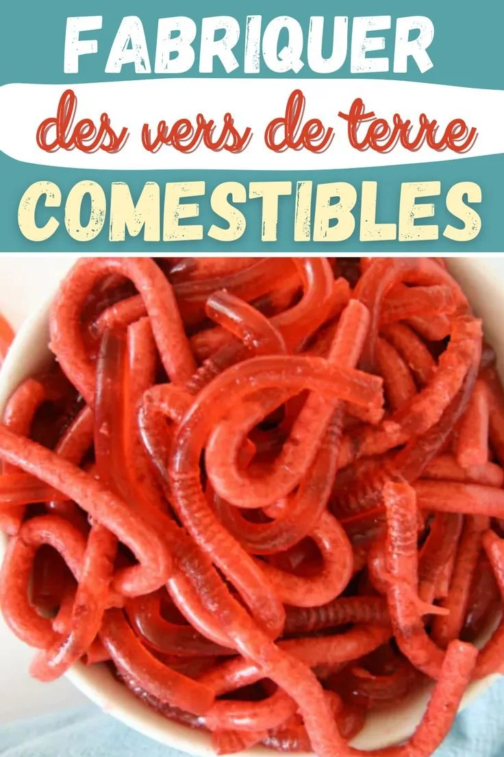Vers de terre comestibles faits maison, ajout à la cuisine durable