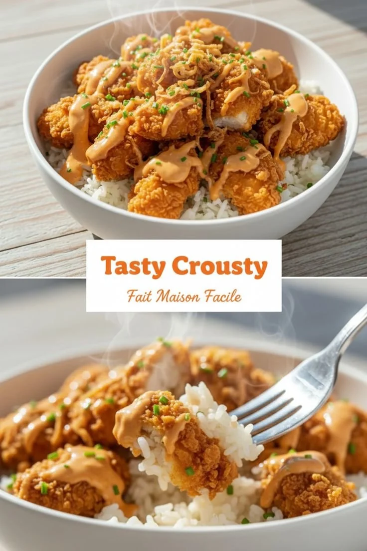 Recette de Bowl Viral Fast Food à faire chez soi - Tasty Crousty Maison